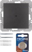 KNX-Funk Wandsender 1fach anthrazit matt 85655285 