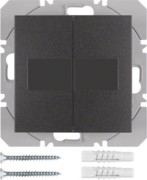 KNX-Funk Wandsender 2fach anthrazit matt 85656185 