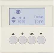 Jalousie-Schaltuhr weiß glänzend 85741182 