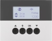 KNX-Funk Jalousieschaltuhr alu lackiert 85745177 