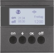 KNX-Funk Zeitschaltuhr anthrazit matt 85745285 