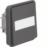 Wechselschaltereinsatz mit Wippe lichtgrau 30863535 