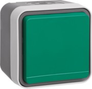 Steckd. Schutzkontaktstift gn Klappdeck. 6745643503 