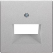 Zentralstück alu/lack UAE-Steckdose 2fach 14096084 
