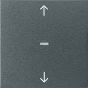 Abdeckung Tastsensor-Modul 1-fach anthrazit 80961285 