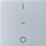 Abdeckung Tastsensor-Modul 1-fach alu 80962283 