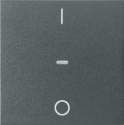 Abdeckung Tastsensor-Modul 1-fach anthrazit 80962285 