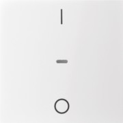 Abdeckung Tastsensor-Modul 1-fach pws glänzend 80962289 