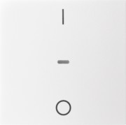 Abdeckung Tastsensor-Modul 1-fach polarweiß mt 80962299 