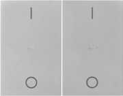 Abdeckung Tastsensor-Modul 2-fach edelstahl 80962373 
