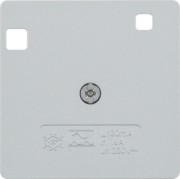 Zentralstück alu/matt lack f.FI-Schutzschalter 14961404 