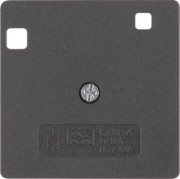 Zentralstück anth/matt f.FI-Schutzschalter 14961606 
