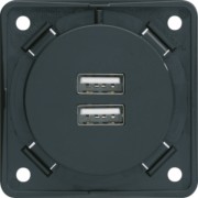 USB-Ladesteckdose anth-mt 2fach 3A 926102505 