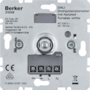 DALI Drehpotenziometer Tunable wh m.Netzt. 2998 