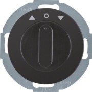 Jal-Drehschalter 2p Z-Stk. R.Classic, schw 38122145 