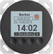 Temperaturregler sw/glänz zeitgesteuert 20462045 