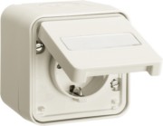 Steckdose Schutzkontakt polarweiß matt 47413522 