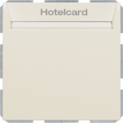 Relais-Schalter Hotelcard weiß glänzend 16408992 