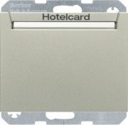 Relais-Schalter Hotelcard edelstahl lackiert 16417114 