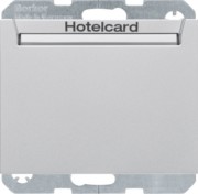 Relais-Schalter Hotelcard alu matt 16417134 