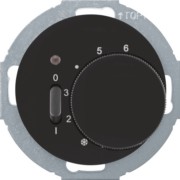 Temperaturregler sw/glänz mit Öffner 20302035 