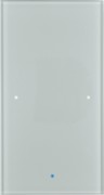 Glas-Sensor 1fach alu 75141034 