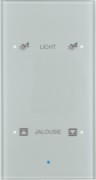 Glas-Sensor 2fach alu 75142134 