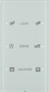Touch-Sensor 3fach Glas polarweiß 75143150 
