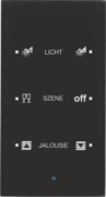 Glas-Sensor 3fach schwarz 75143935 