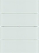 Tastsensor 4fach Glas polarweiß 75164590 