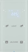 Touchsensor 2fach Glas polarweiß 75642150 