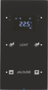Touchsensor 2fach Glas schwarz 75642155 