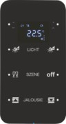 Touchsensor 3fach Glas schwarz 75643165 