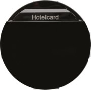 Hotelcard-Schaltaufsatz schwarz glänzend 16402035 