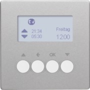 Funk-Jalousie-Schaltuhr KNX alu/lack 85745124 