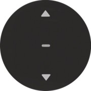 KNX-Funk Jalousie-Taste schwarz glänzend 85245231 