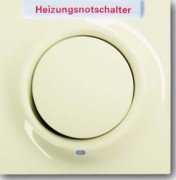 Zentralscheibe elf/ws Heizung-Notschalter 1789 H-72-101 