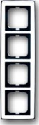 Rahmen 4-fach chrom glanz 1724-80G 