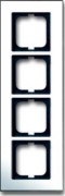 Rahmen 4-fach chrom, carat 1724-826-101 
