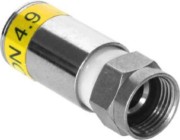 F-Kompressionsstecker 7mm, 4,9 Dielek.ge F 7-49 KRCOMP 