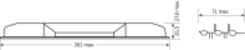 OSRAM BETRIEBSGERÄTE Zugentlastungsgehäuse LMS CI BOX BT1 