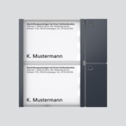 Bus-Tasten-Modul anthrazitgrau BTM 650-02 AG 