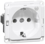 Steckdose SCHUKO EB, LED, reinweiß D 6511.02 ME LED/4 