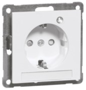 Steckdose SCHUKO reinweiß Beschriftungsf. LED D 20.6511.022LED/4NA 