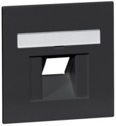 Abdeckung UAE-Steckdose, sw D 20.610.193 UAE/1NA 