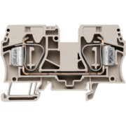 Durchgangsklemme beige 16qmm ZDU 16 