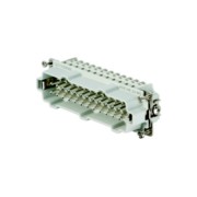Stifteinsatz 24p 450V 16A HDC HE 24 MS 