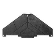 Abdeckplatte schwarz, 3 mm PAP PRV/PPV8 SW 
