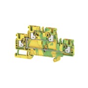 Durchgangsklemme 0,14-2,5 qmm, gn-ge A2T 2.5 PE 