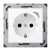 SCHUKO Steckdose JUNG HOME BT A 1521 SE WWM 